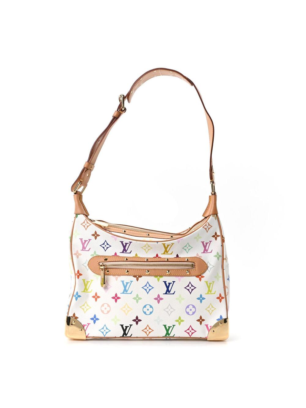 Louis Vuitton Multicolor Boulogne White #261723L18B